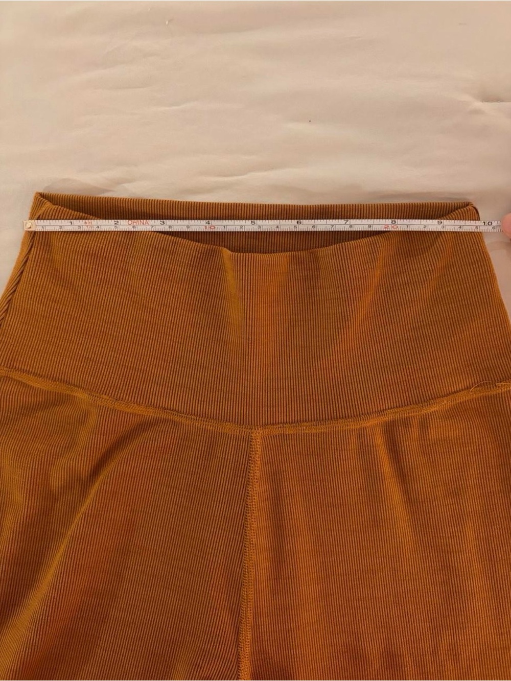 Prana High-Waist Leggings in Chestnut - Picture 5 of 7